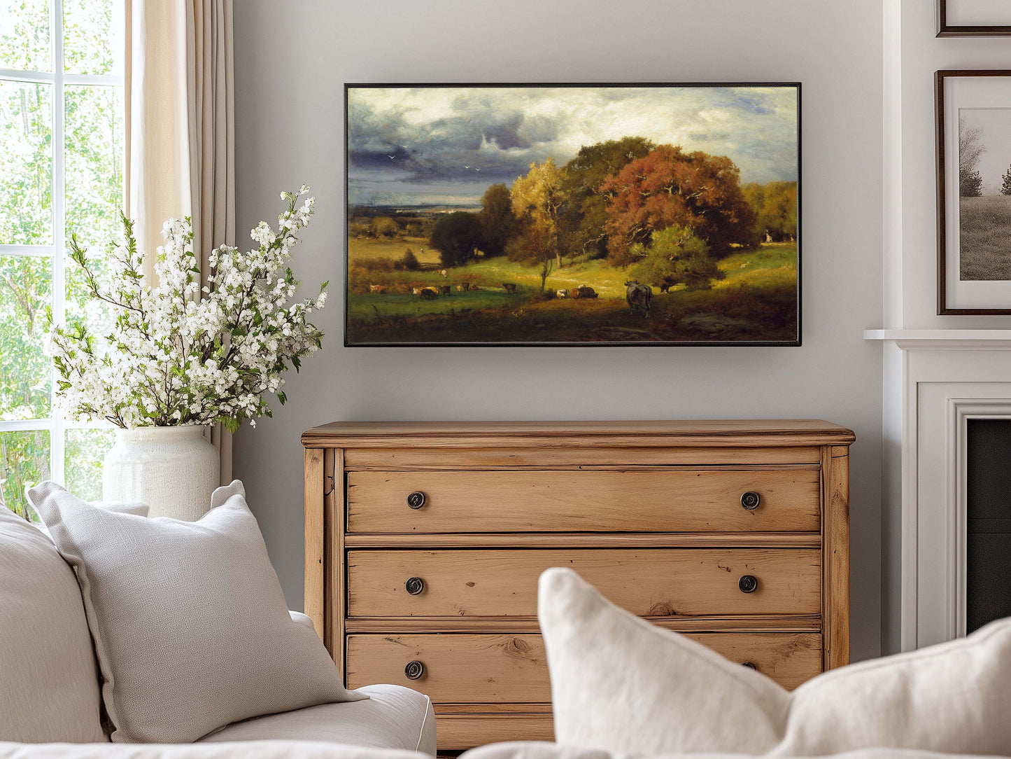 Autumn Pastures TV Art