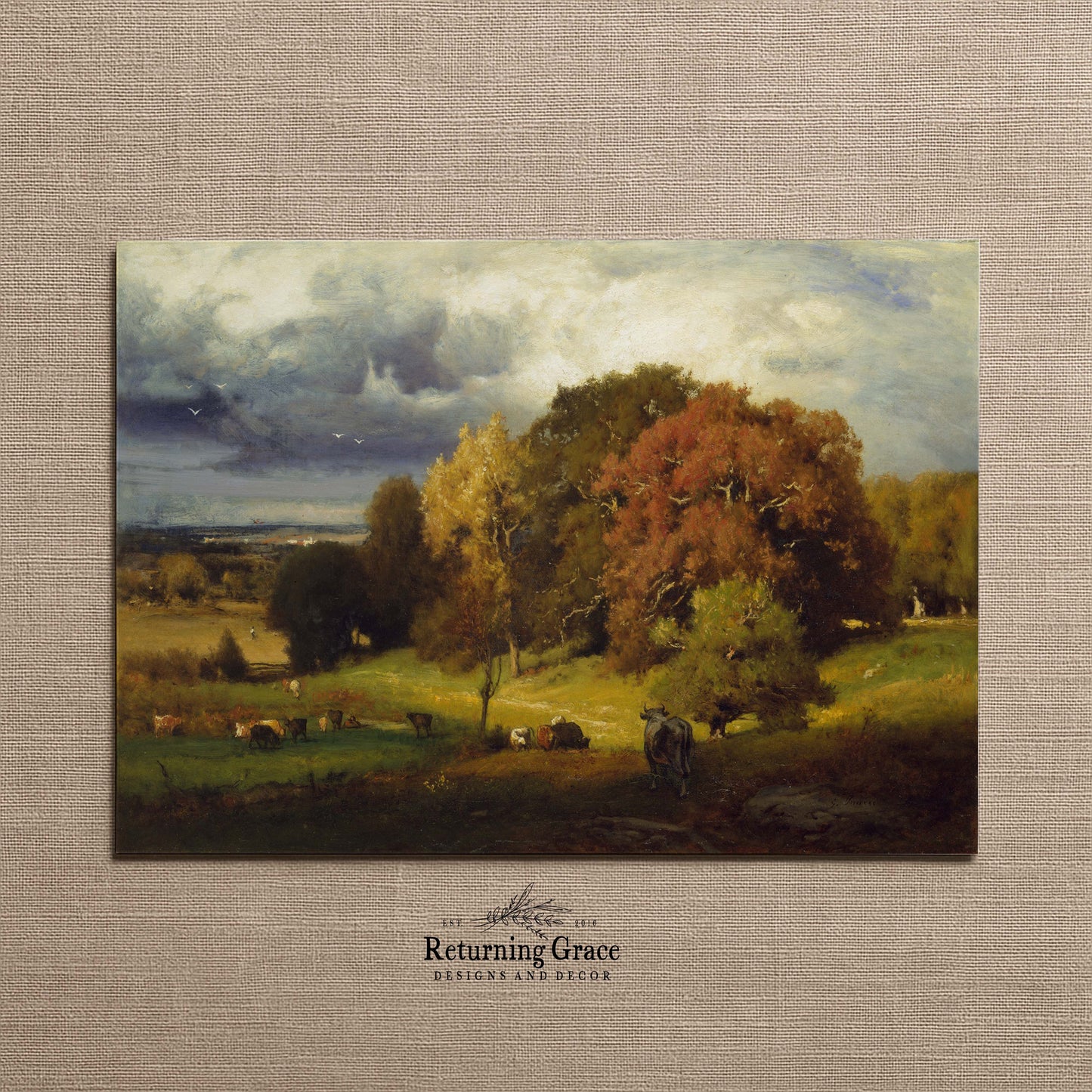 Autumn Pasture Printable Art