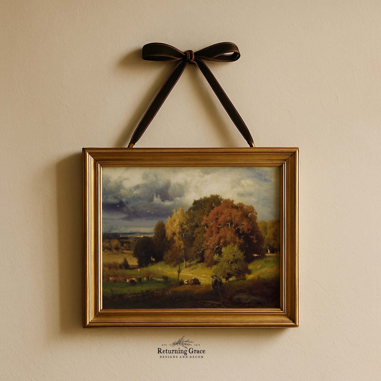 Autumn Pasture Printable Art