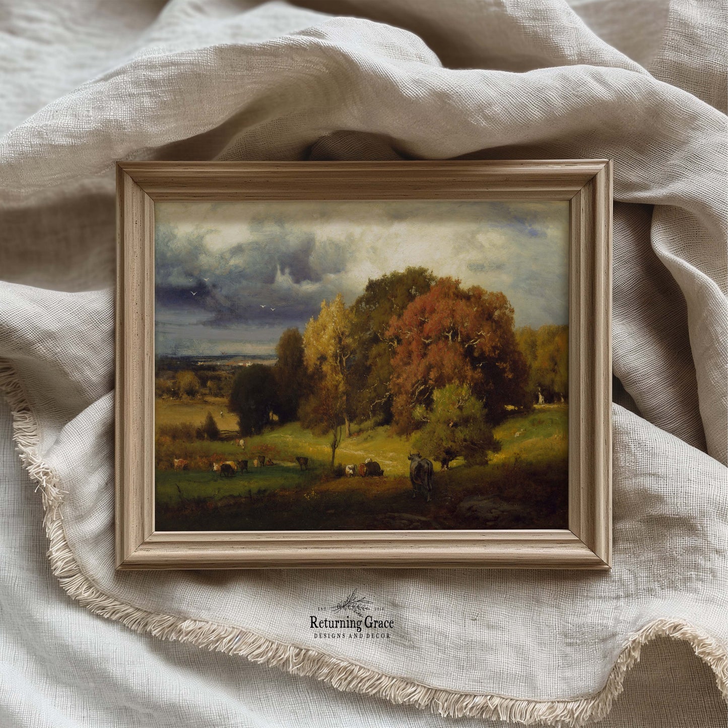 Autumn Pasture Printable Art