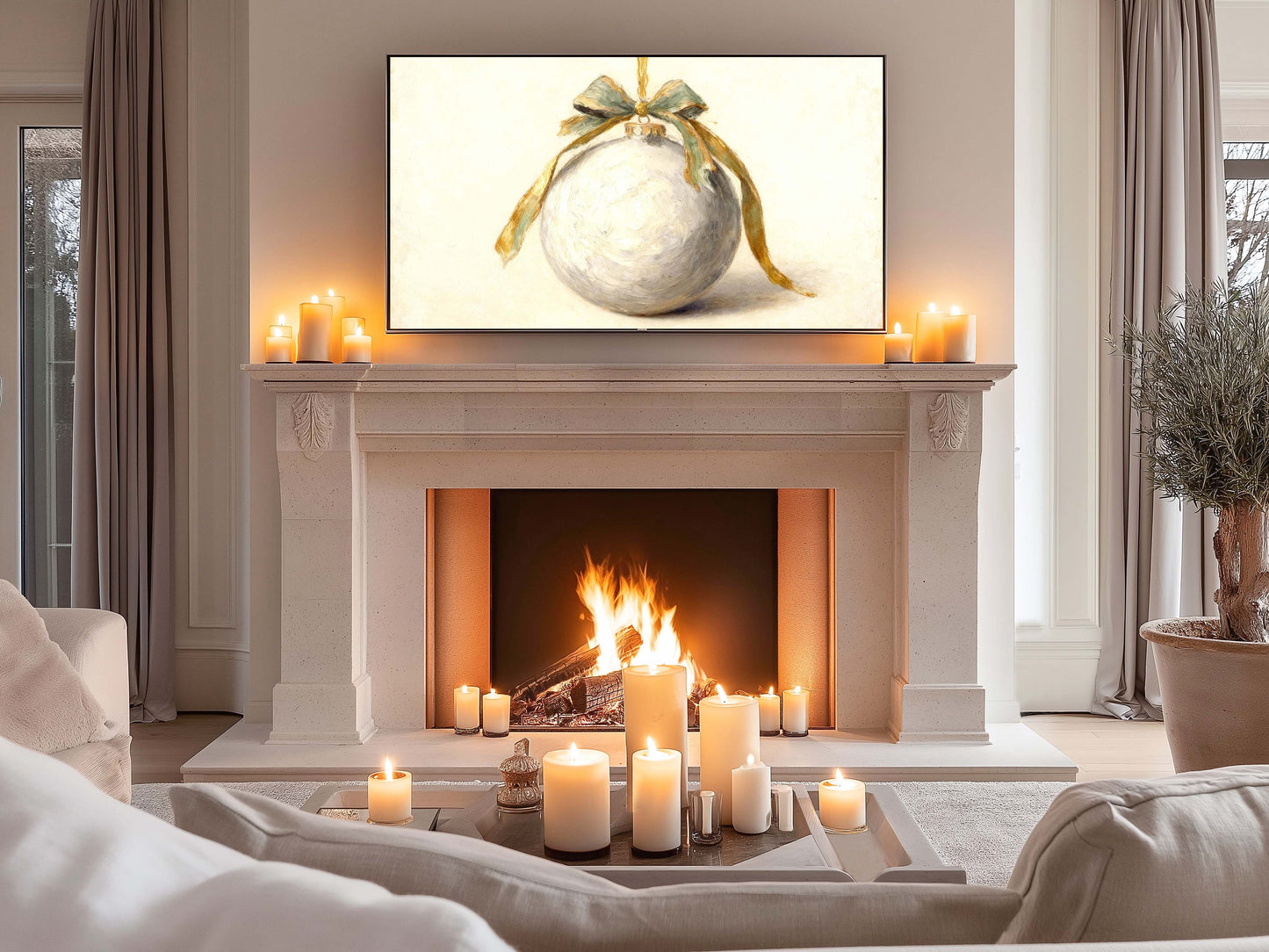 Ornament Still Life TV Art