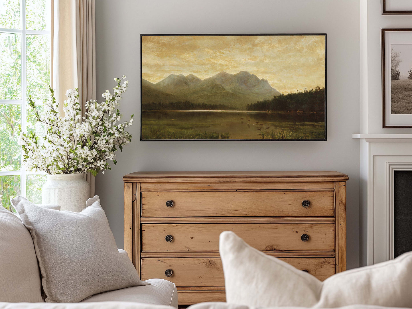 Ducks on the Pond TV Art