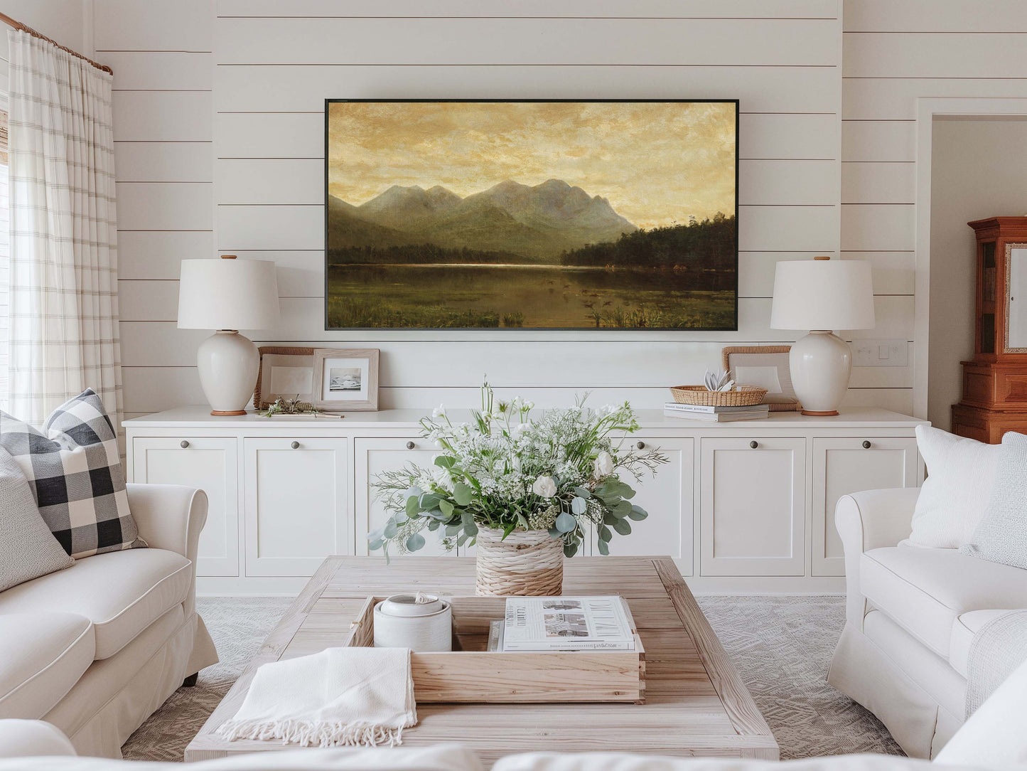 Ducks on the Pond TV Art