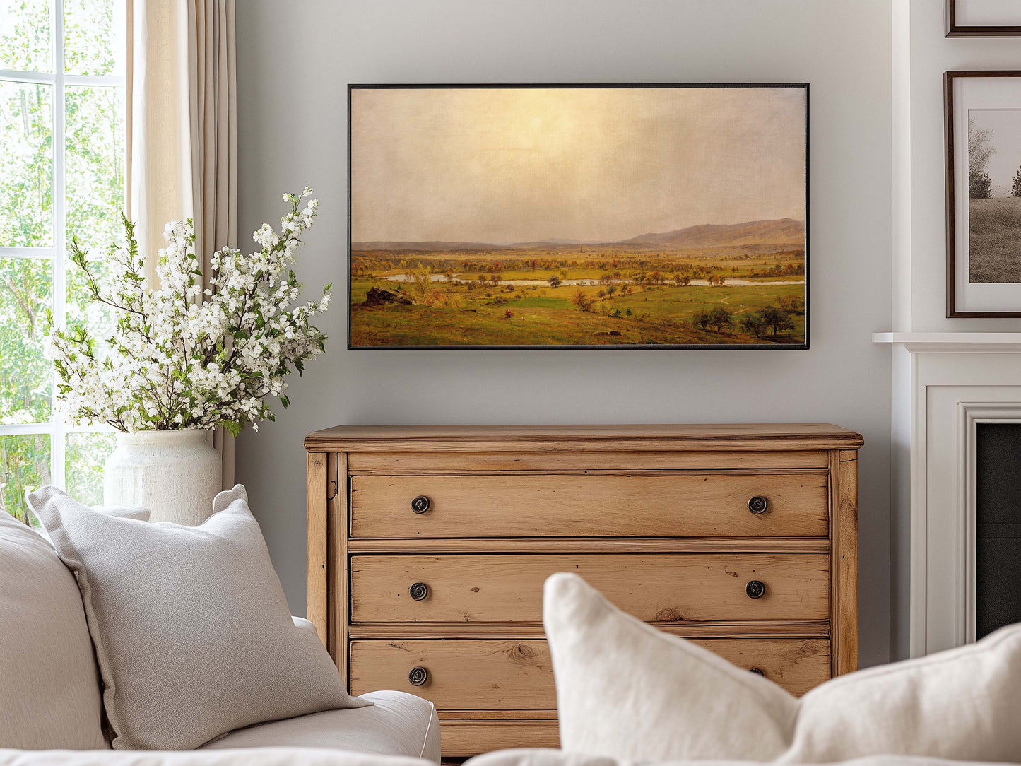 Fall Fields TV Art