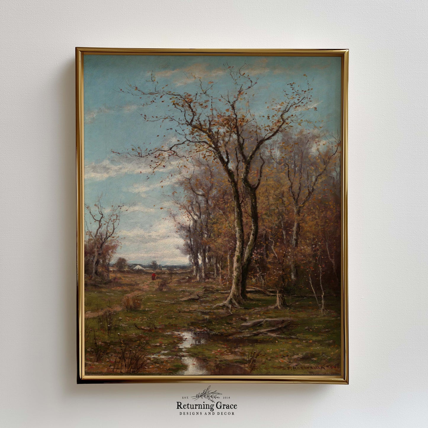 Fall Skies Printable Art
