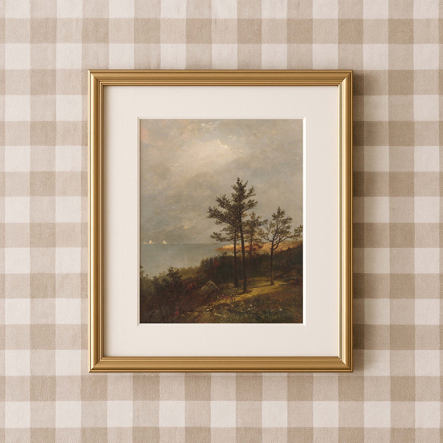 Pines by the Hudson Printable Art