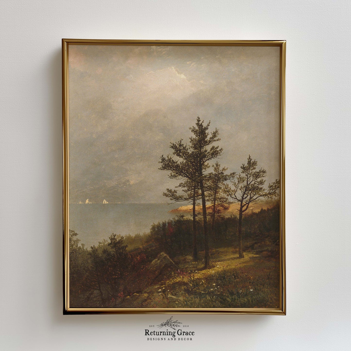 Neutral Landscape Fall Gallery Wall Printable Art
