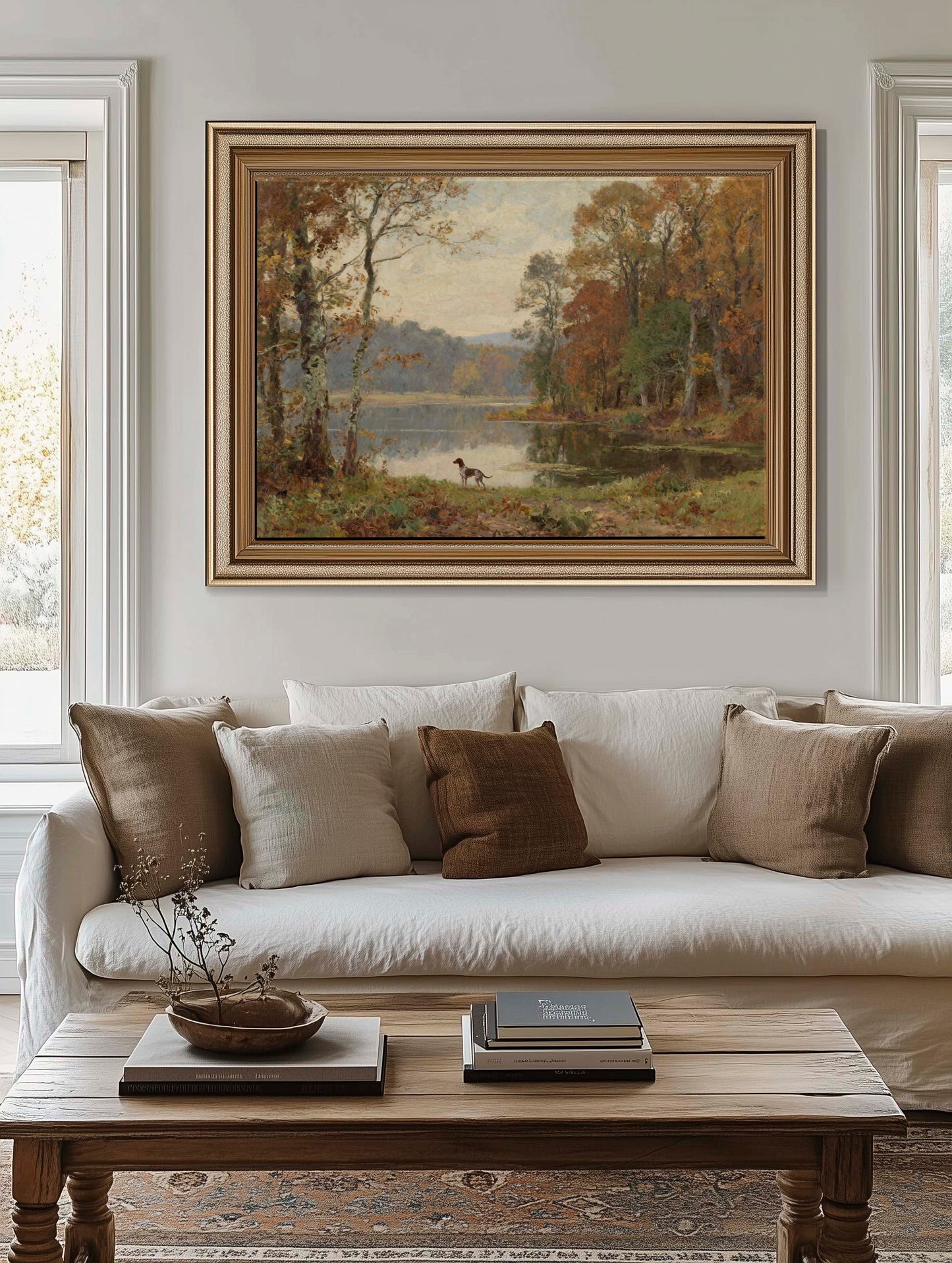 Pointer in Fall Printable Art