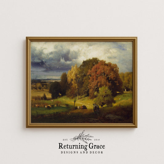 Autumn Pasture Printable Art