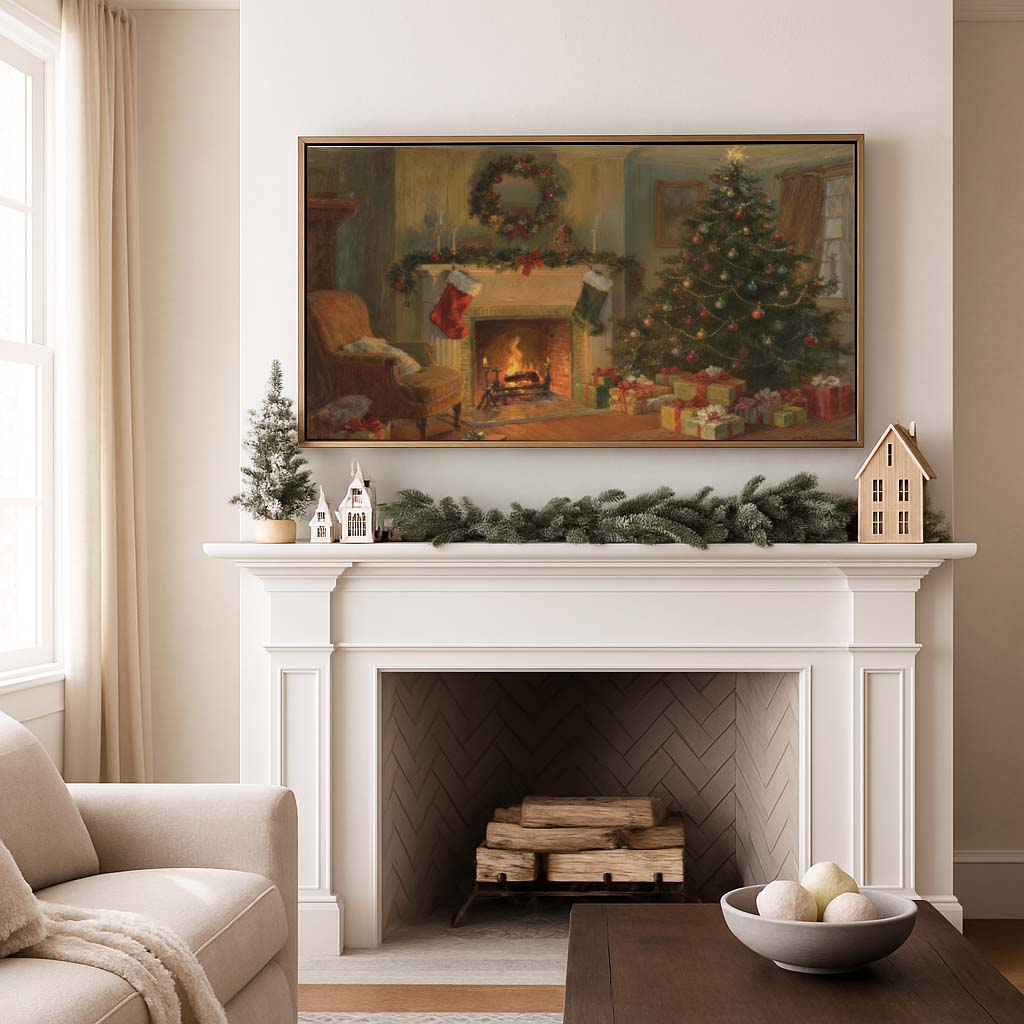 Christmas Eve TV Art