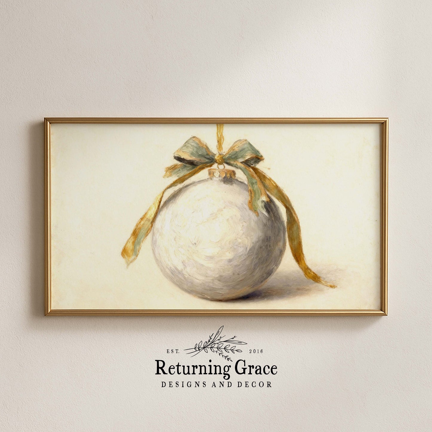 Ornament Still Life TV Art