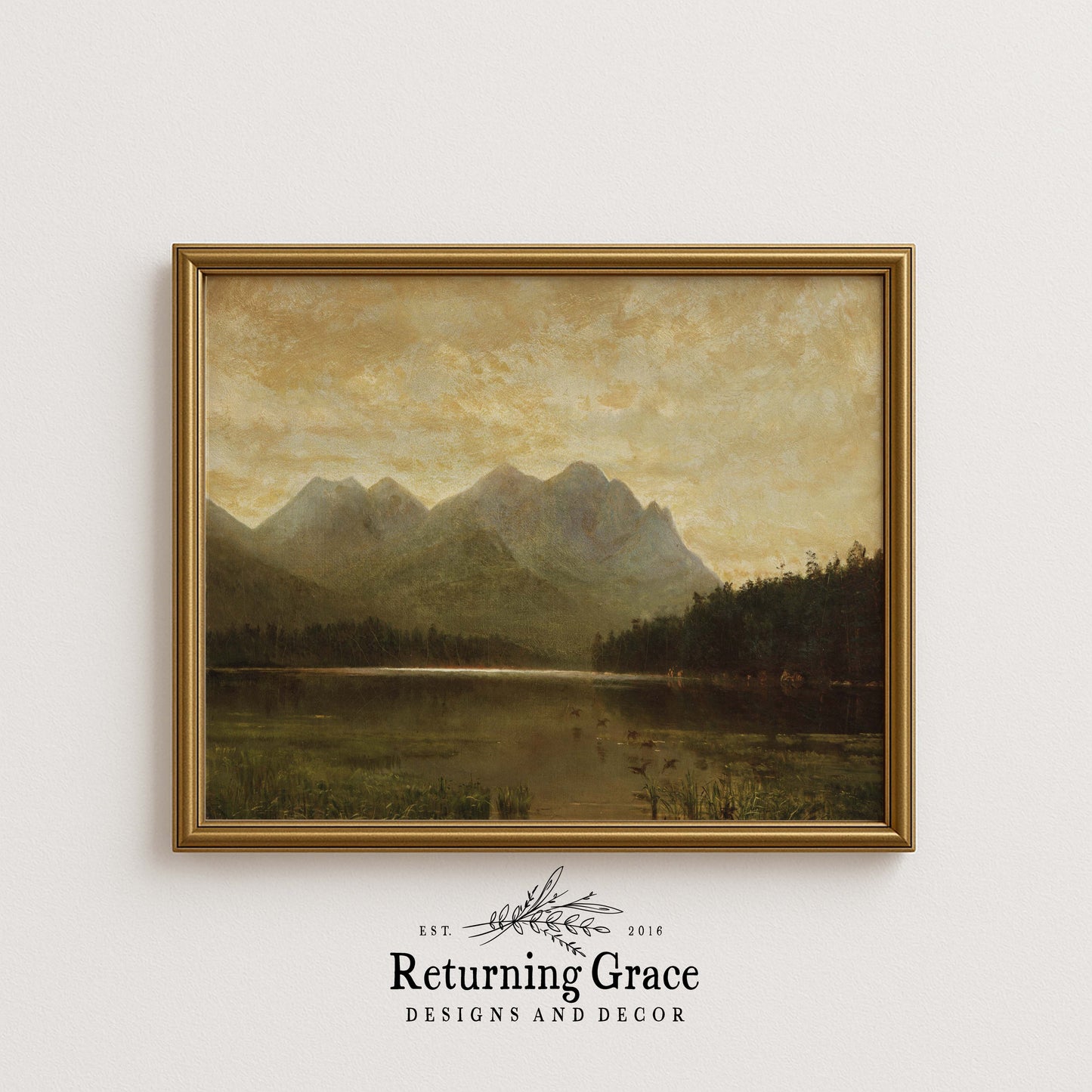 Ducks on the Pond Printable Art