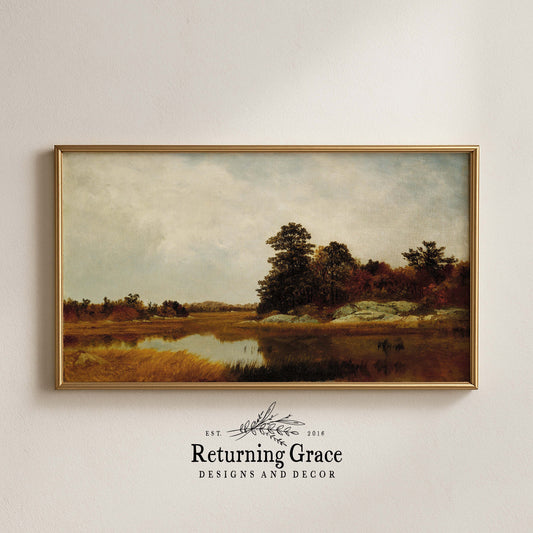 Fall Treeline TV Art