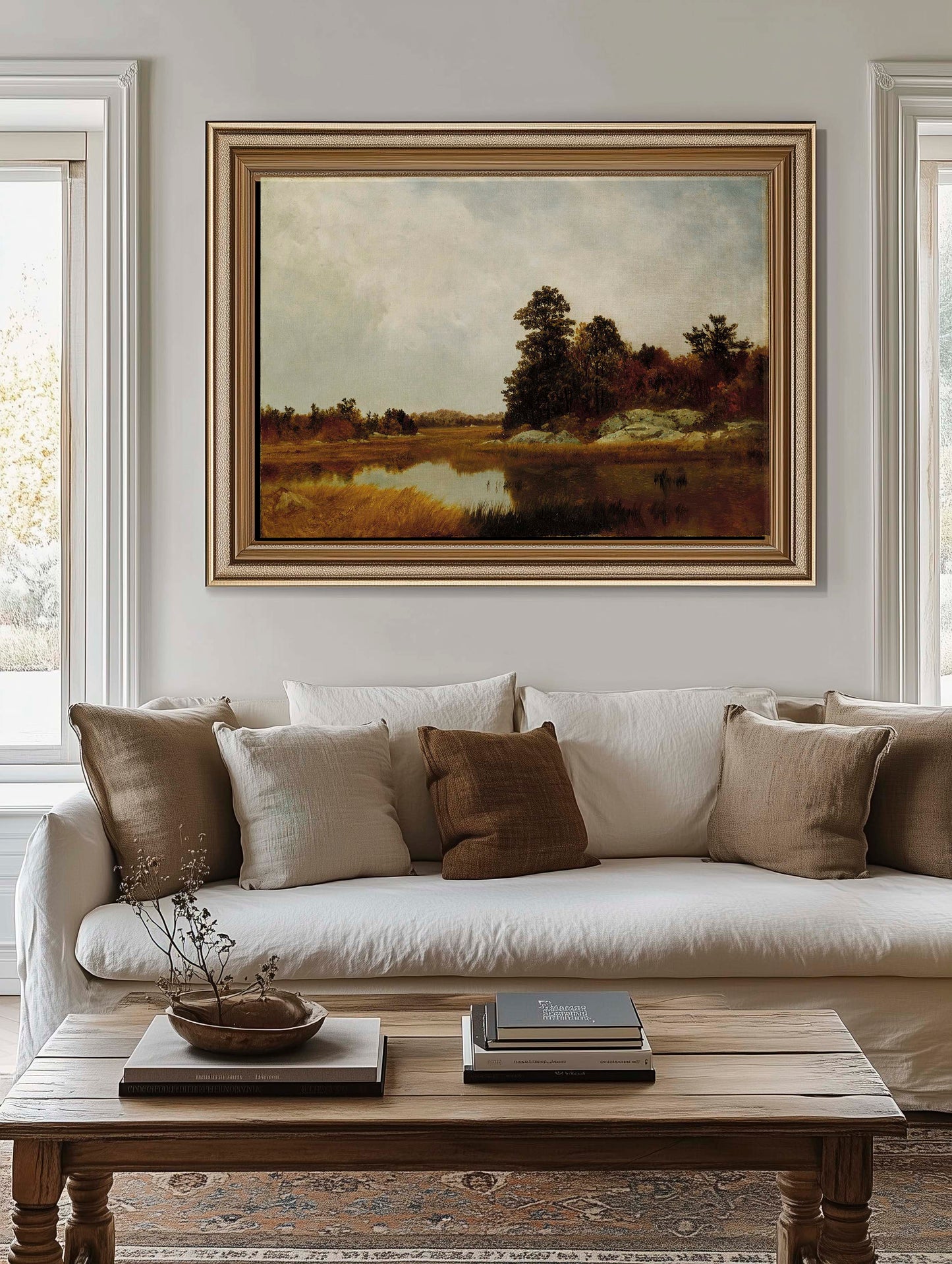 Fall Treeline Printable Art