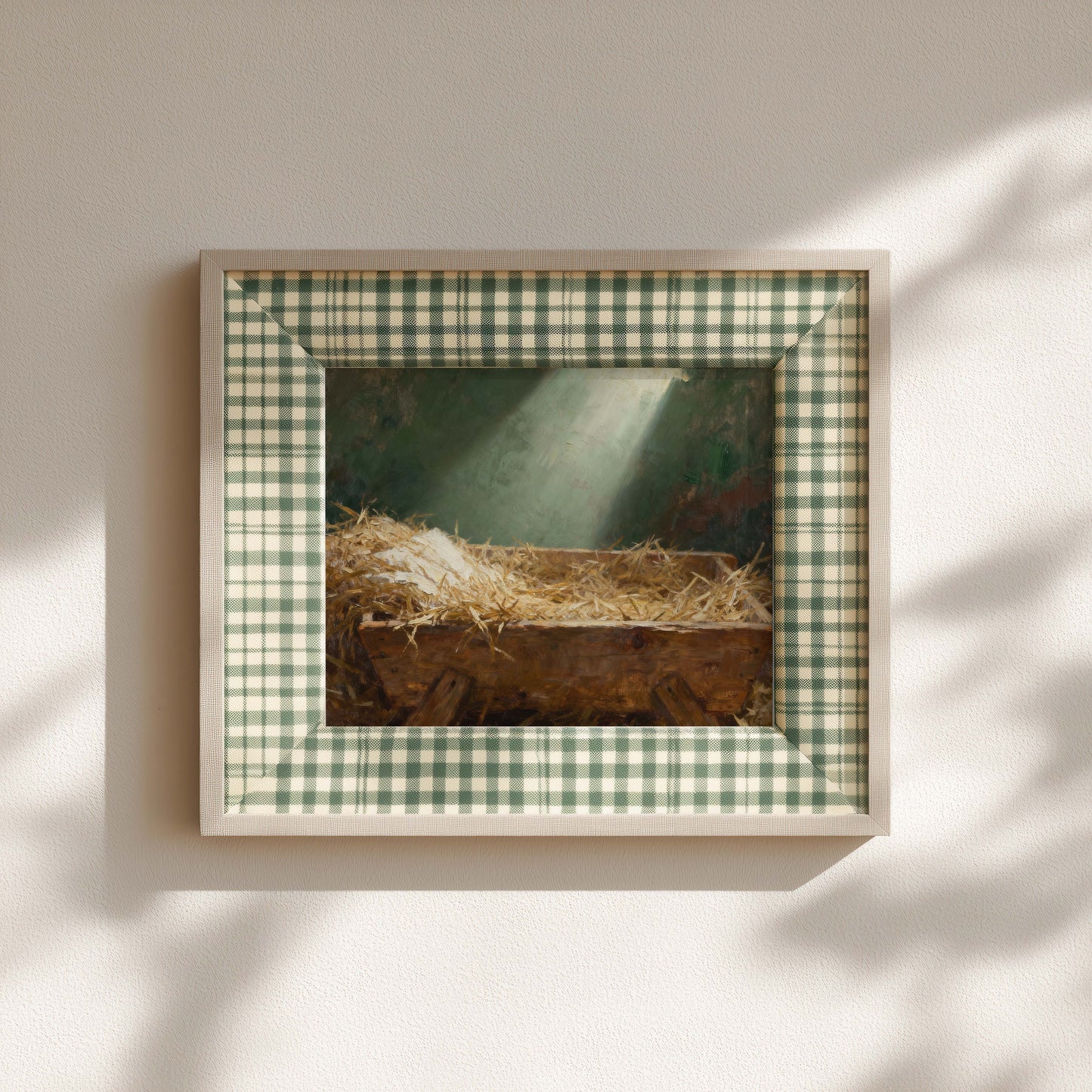 Manger Waiting Printable Art