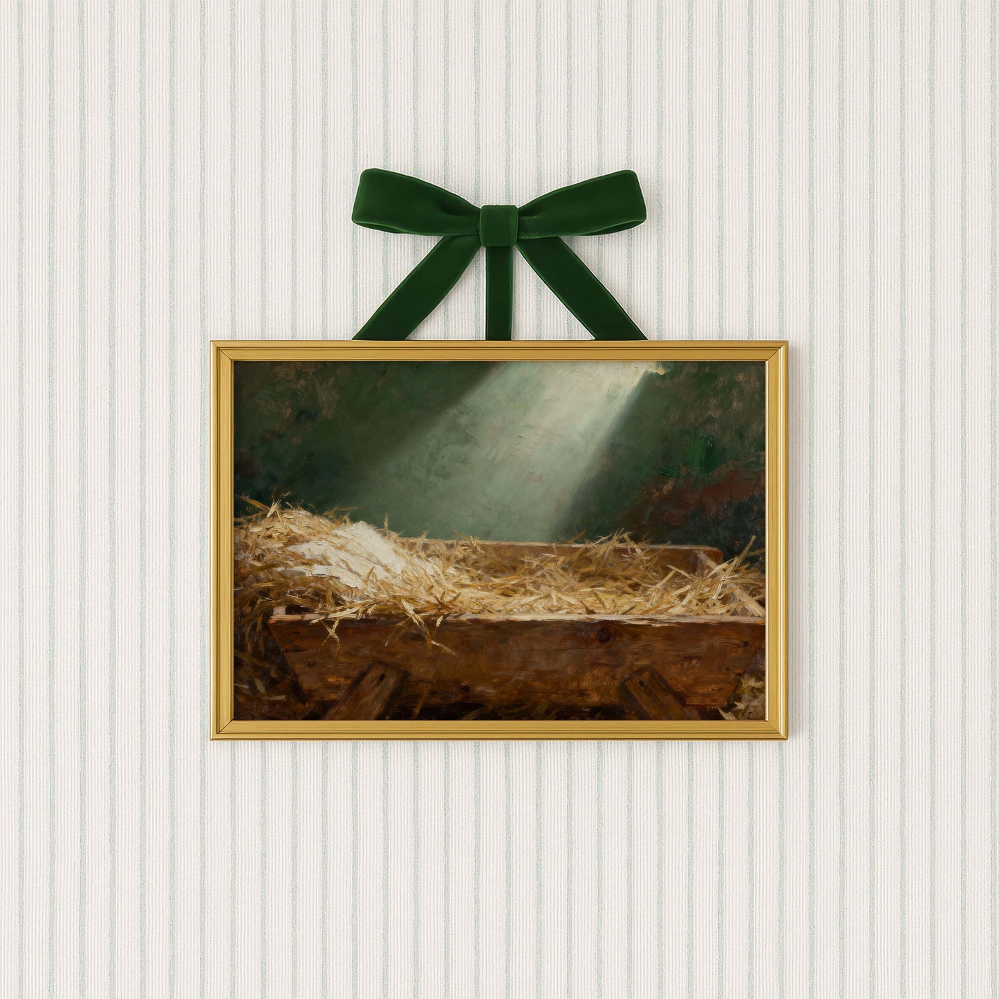 Manger Waiting Printable Art