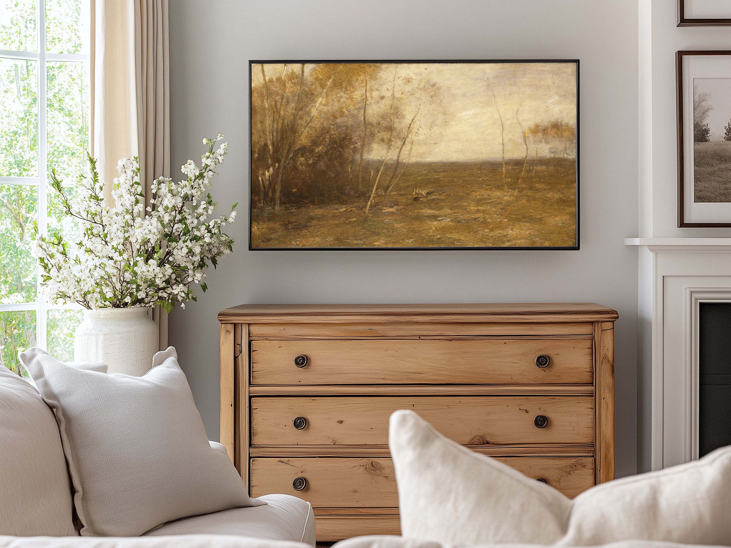 Muted Landscape TV Art