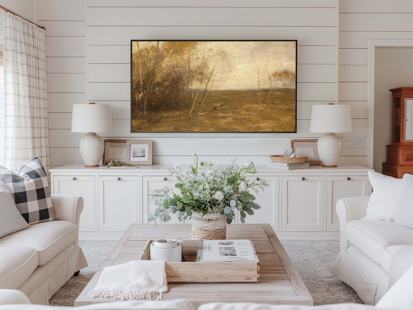 Muted Landscape TV Art