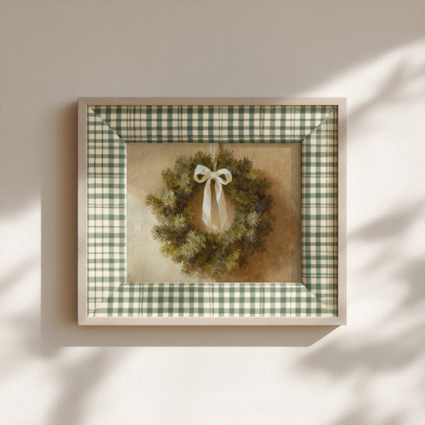 Pine Wreath Printable Art