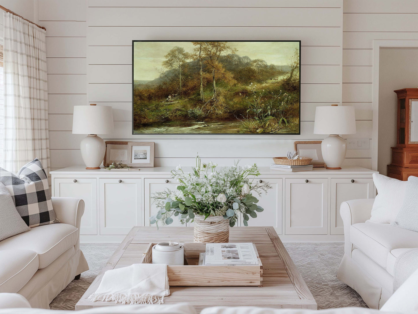 Playtime by the River TV Art