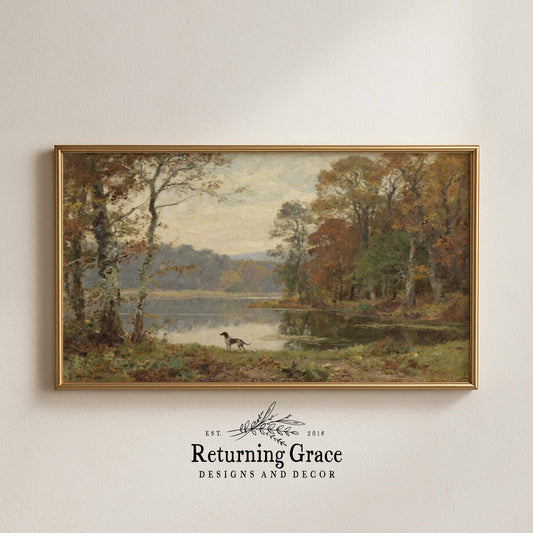 Pointer in Fall TV Art