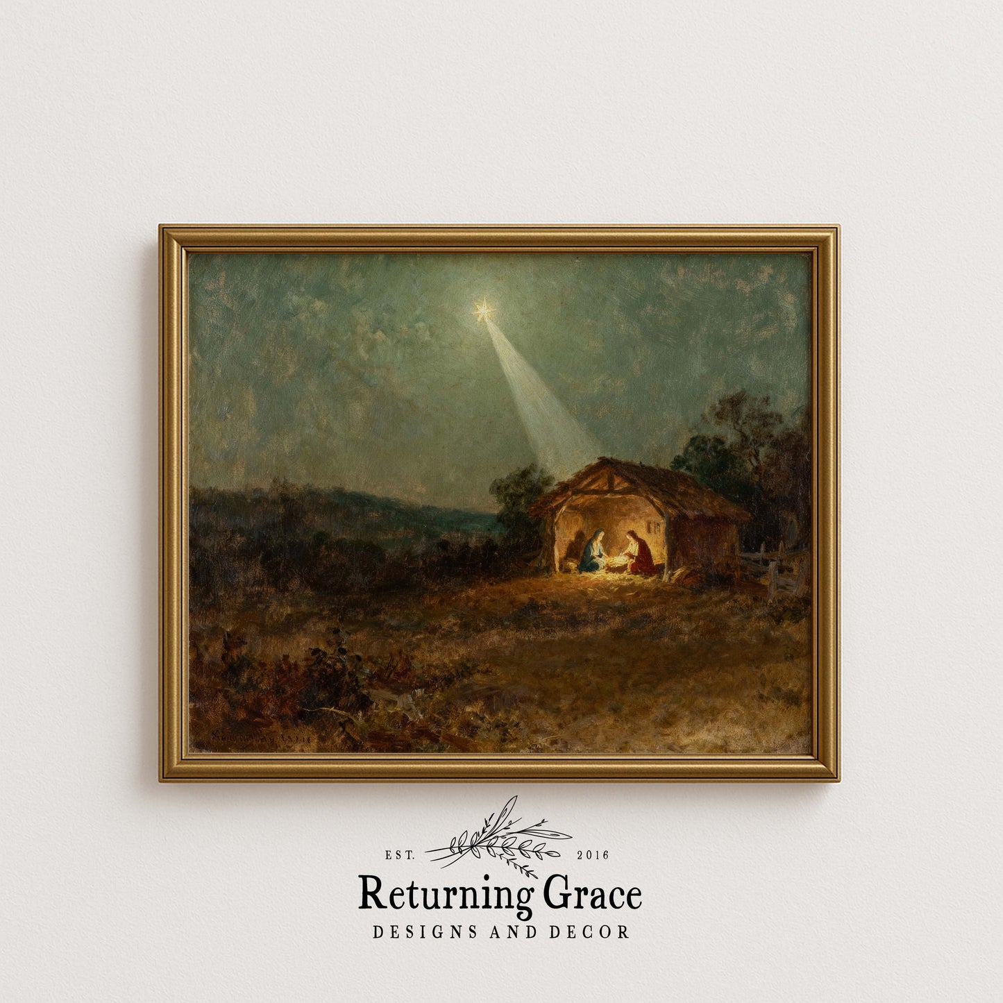 Silent Night Printable Art