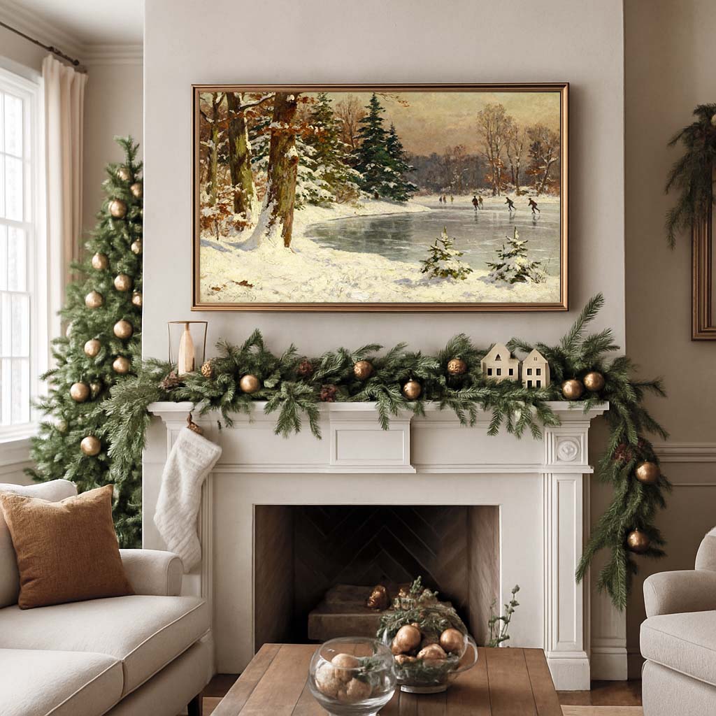 Sunday Skating TV Art