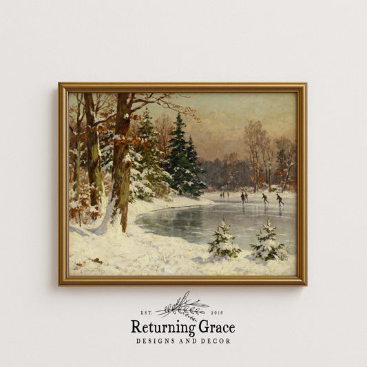 Sunday Skating Printable Art