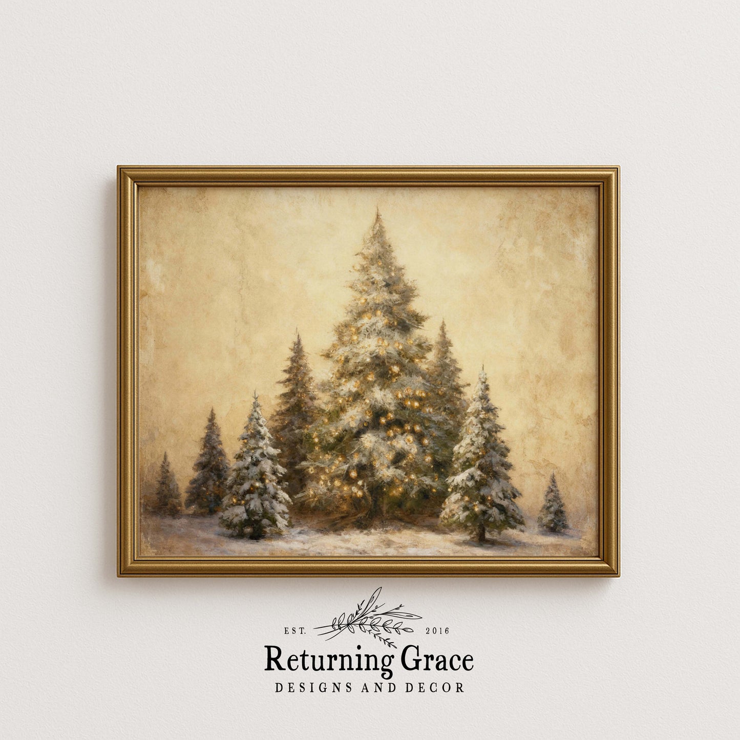 Trees in the Forest Printable Art