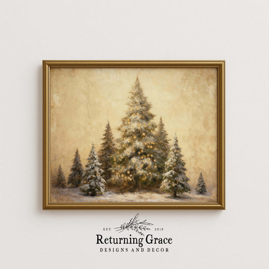 Trees in the Forest Printable Art