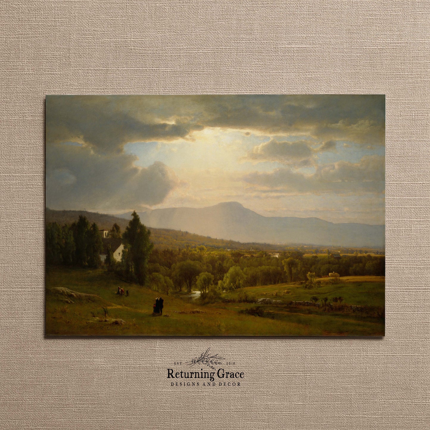 View from the Valley Printable Art